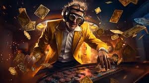 Baccarat and roulette live dealer tables at Lucky Casino